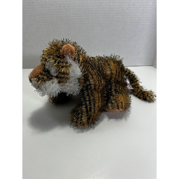 Ganz Webkinz Tiger HM032 Plush Orange, Black and White Stuffed Animal **No Code - Picture 3 of 7